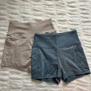 Women's High-Waisted Spandex Shorts